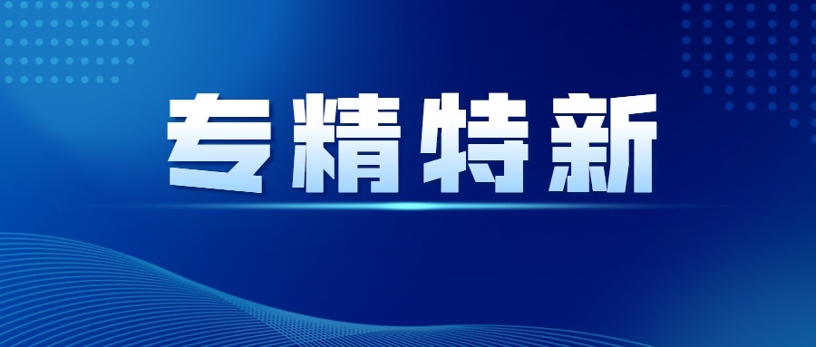 tyc86太阳集团荣获“专精特新”称号